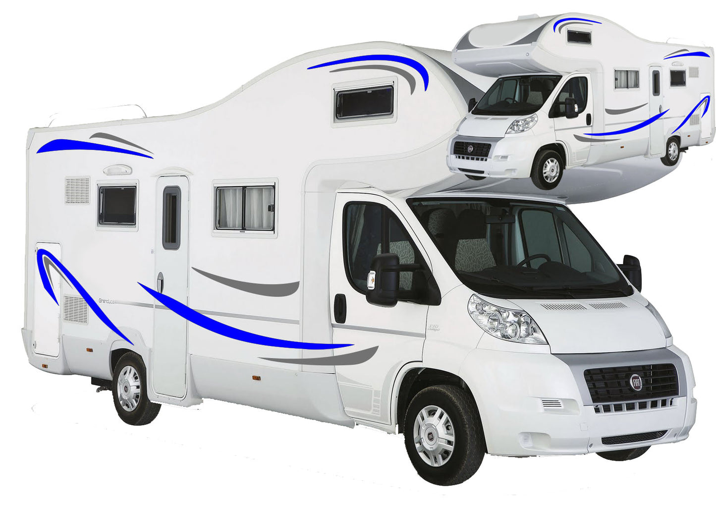 Conventional Motorhome Stripe Kit – 10pc Vinyl Decal Set