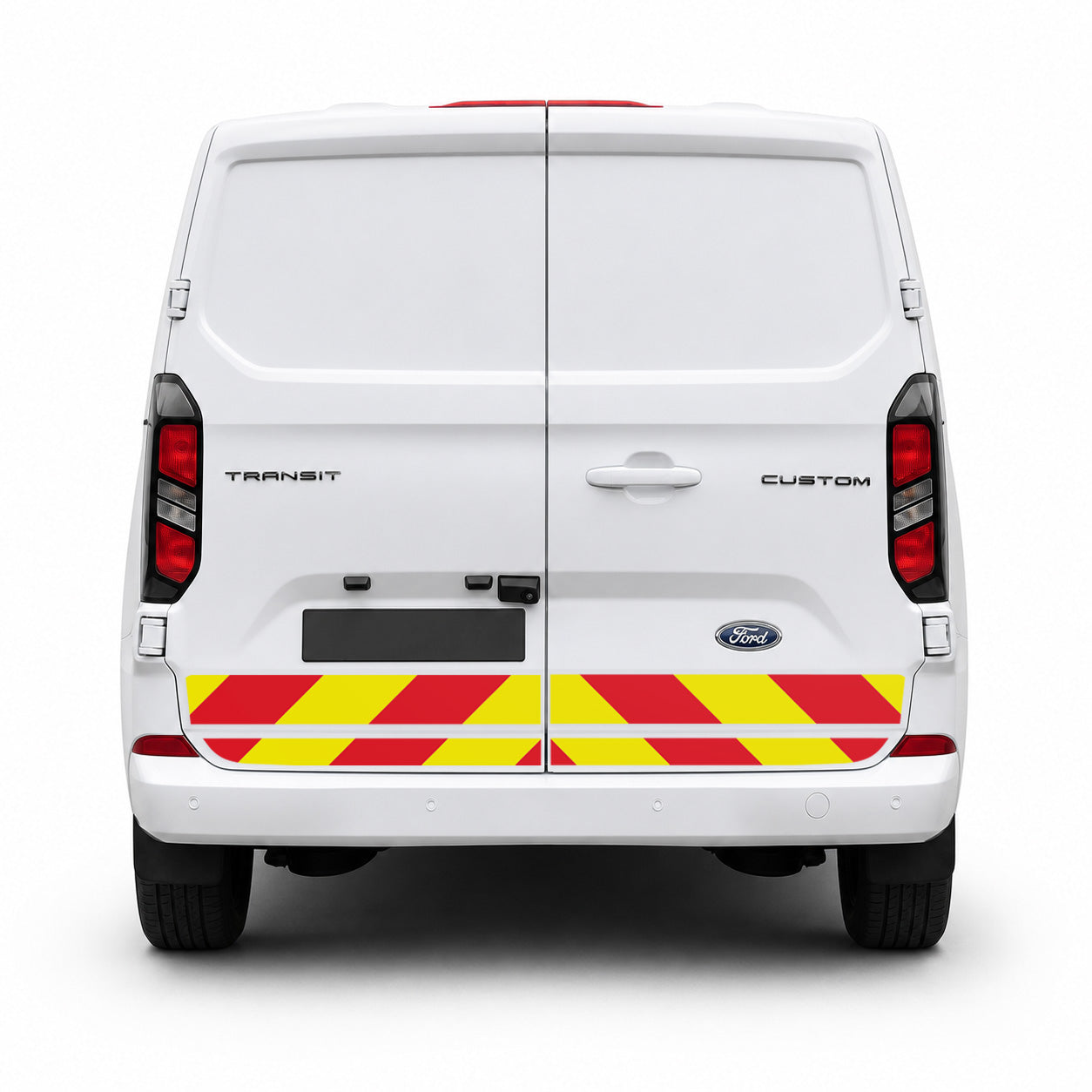 Reflective Chevron Kit | Ford Transit Custom MK2 (2023–2026) Rear
