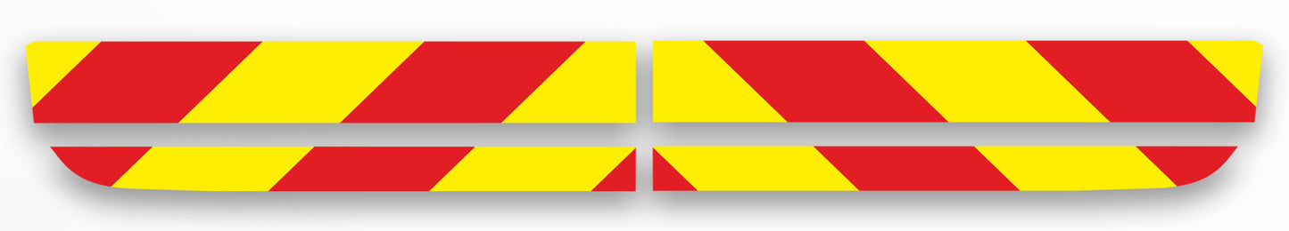 Reflective Chevron Kit | Ford Transit Custom MK2 (2023–2026) Rear