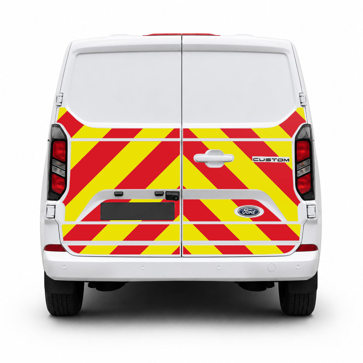 Reflective Chevron Kit | Ford Transit Custom MK2 (2023–2026) Rear