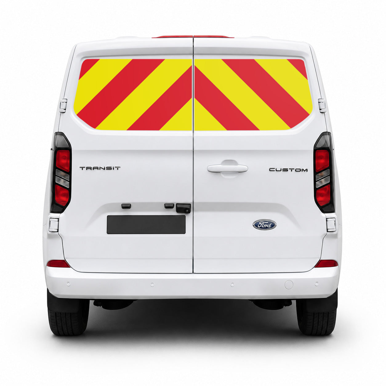 Reflective Chevron Kit | Ford Transit Custom MK2 (2023–2026) Rear
