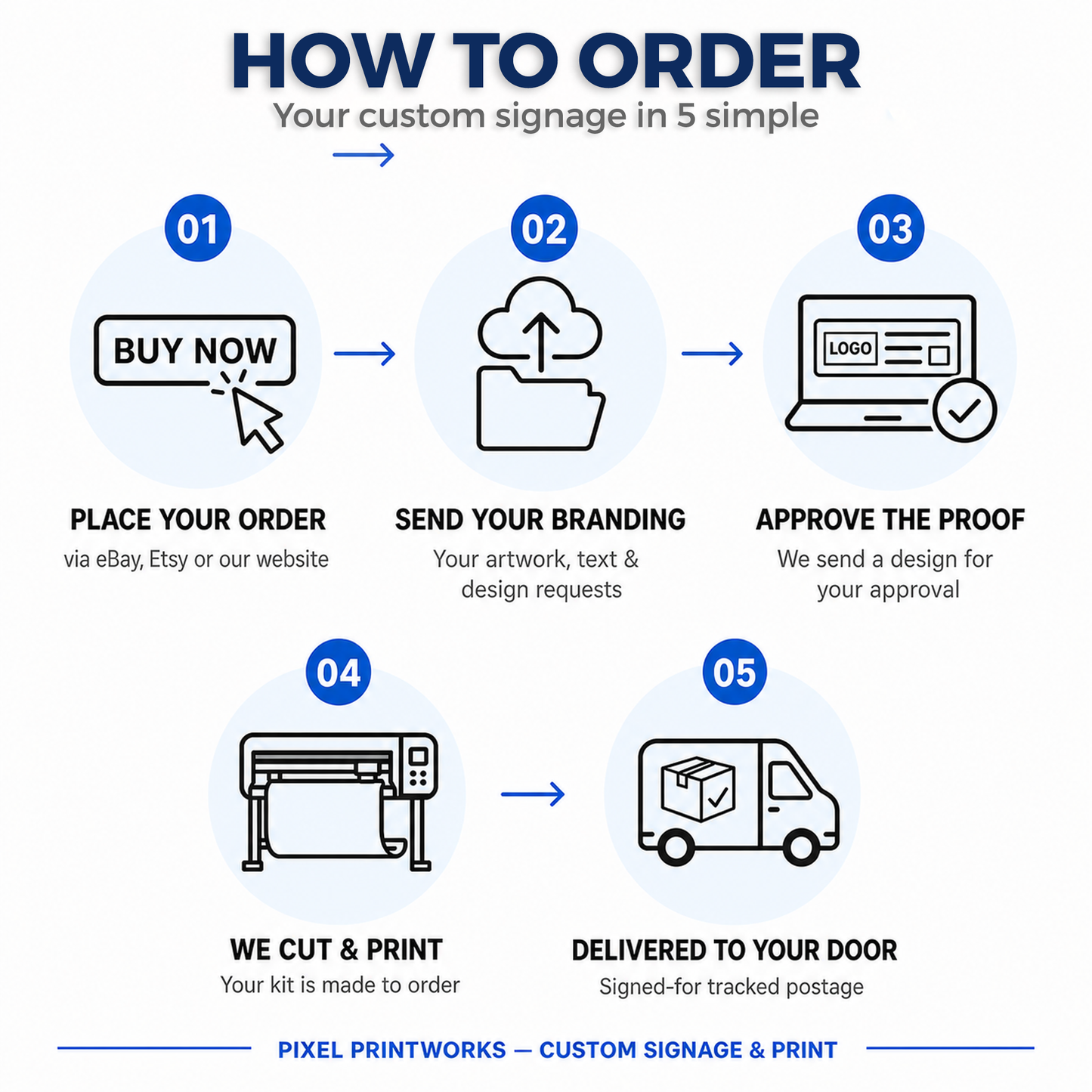 Medium Custom Van Signage Kit