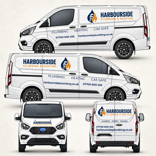 Medium Custom Van Signage Kit