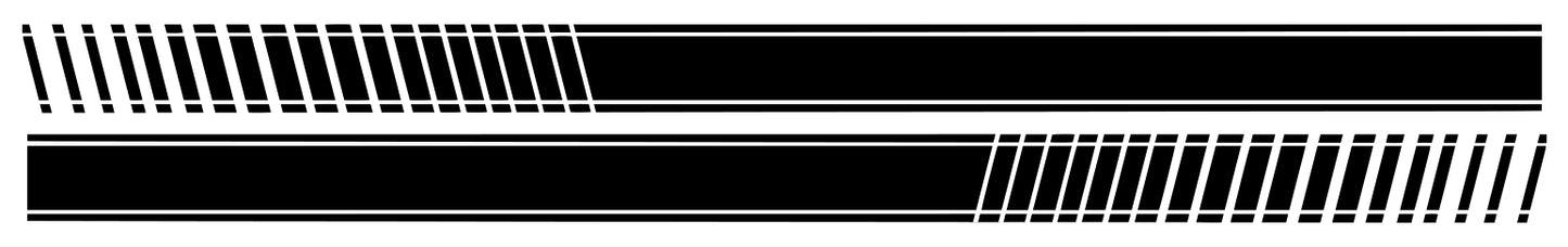 Side Stripe Vinyl Decals for VW Transporter T4, T5 & T6 (1990–2023) – Pair by Pixel Printworks