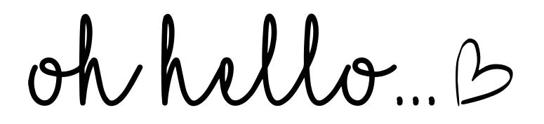 Oh Hello Vinyl Letterbox Sticker – Cute & Weatherproof Front Door Decal