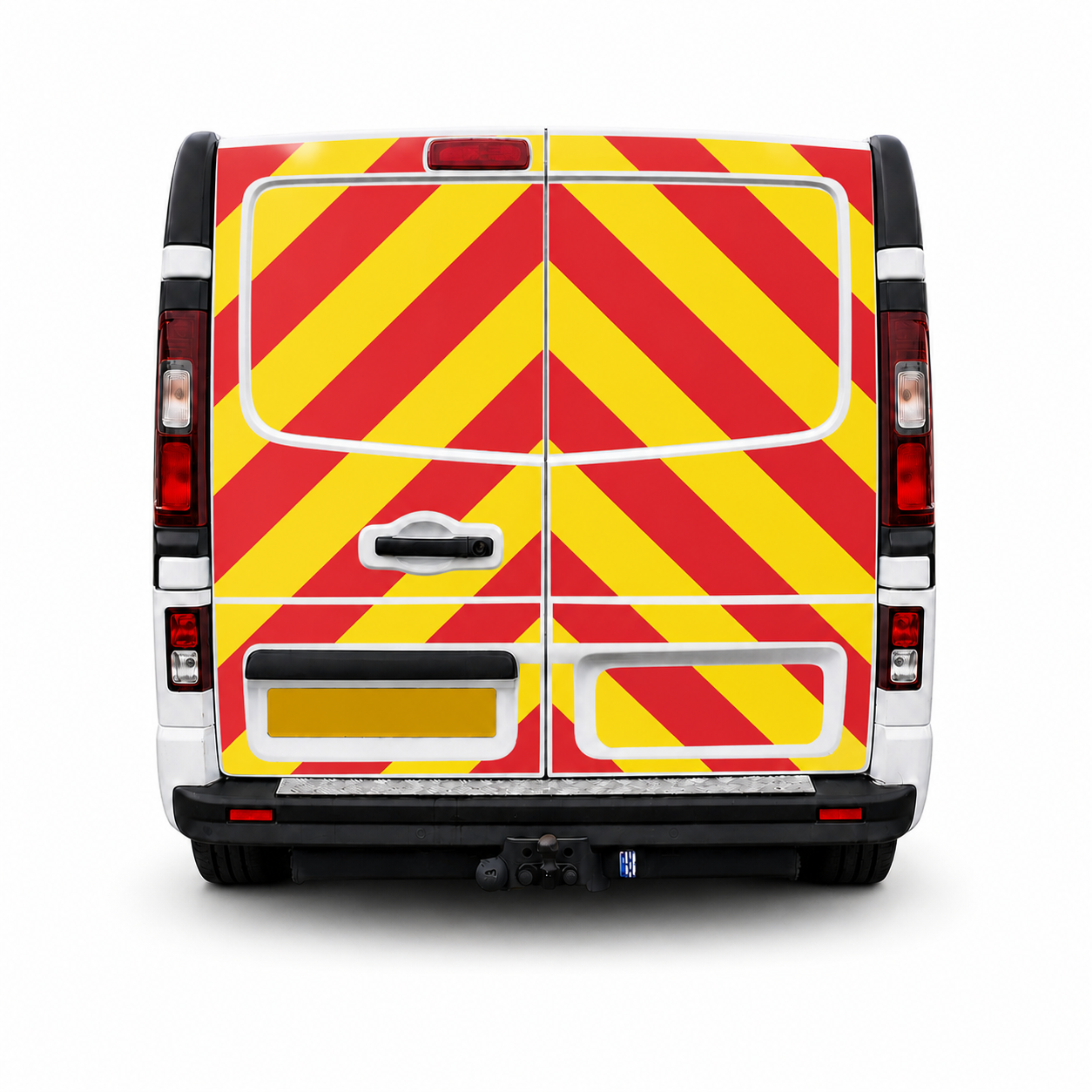 Reflective Chevron Kit | Vauxhall Vivaro / Renault Trafic / Fiat Talento / Nissan NV300 (2014–2019) Rear